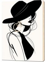 Obraz 70x100cm Uwikłana Elegancja