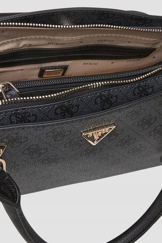 Torebka damska Guess Kuferek Elegancka Modna na zamek HWBG9672070 Czarna na Arena.pl