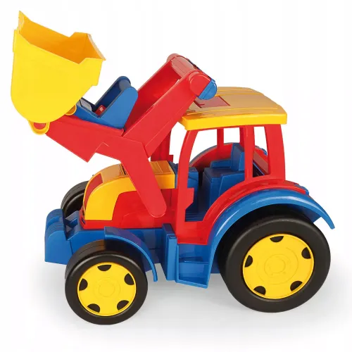 Gigant traktor ładowarka czerwono żółty 66009 na Arena.pl