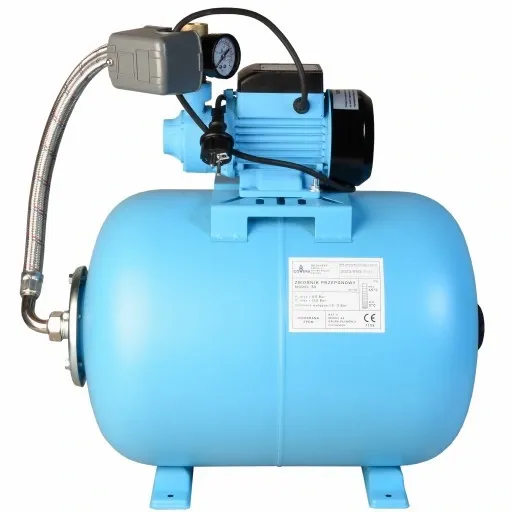 HYDROFOR 50L ZBIORNIK DO WODY POMPA HYDROFOROWA QB 60 OSPRZĘT ZESTAW COVERA zdjęcie 6