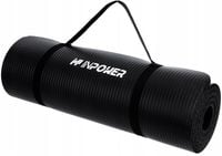 MATA DO ĆWICZEŃ INPOWER 180 x 60 CM - GRUBA 1,5 CM - ANTYPOŚLIZGOWA - NBR