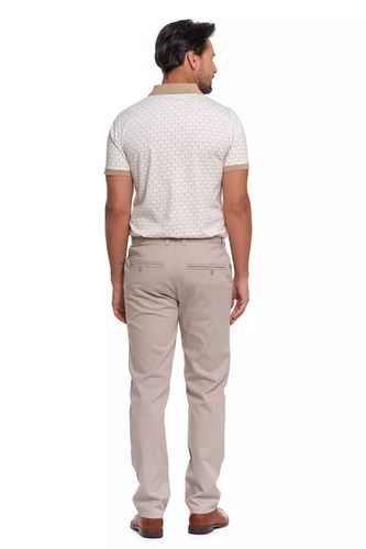 SPODNIE MĘSKIE Eleganckie Beżowe Chinosy Nogawka Prosta Modne MORAJ r.32 na Arena.pl