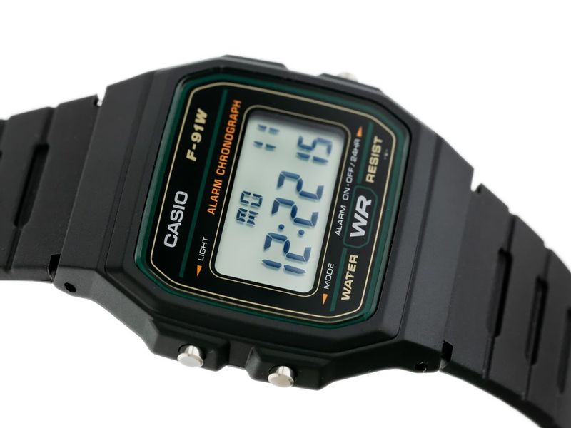ZEGAREK MĘSKI CASIO F-91WM-3DG (zd102c)  + BOX zdjęcie 3