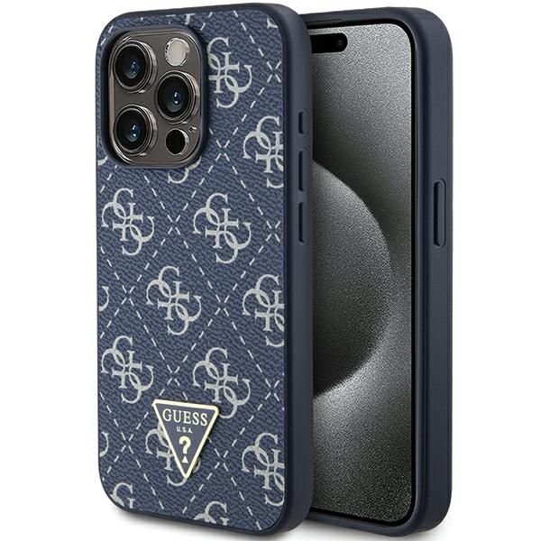 Etui Guess do iPhone 15 Pro, Niebieski zdjęcie 1