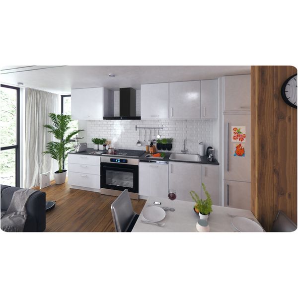 Okap kuchenny 90 cm Czarny Berdsen BT-218 zdjęcie 10