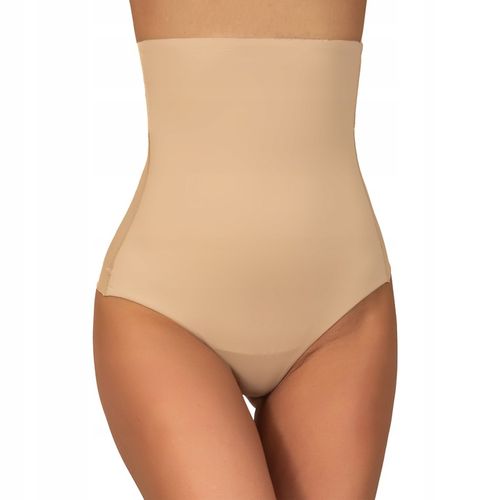 Wyszczuplające majtki STRINGI modelujące BRZUCH wysoki stan KORYGUJĄCE na Arena.pl