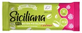 Baton Pistacjowy z Malinami Siciliana BIO 40g Bezglutenowy Wegański