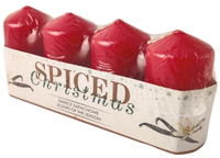 Świeca zapachowa pieńkowa RAK (09380) Wanilia 40/70 ~7h 4szt.