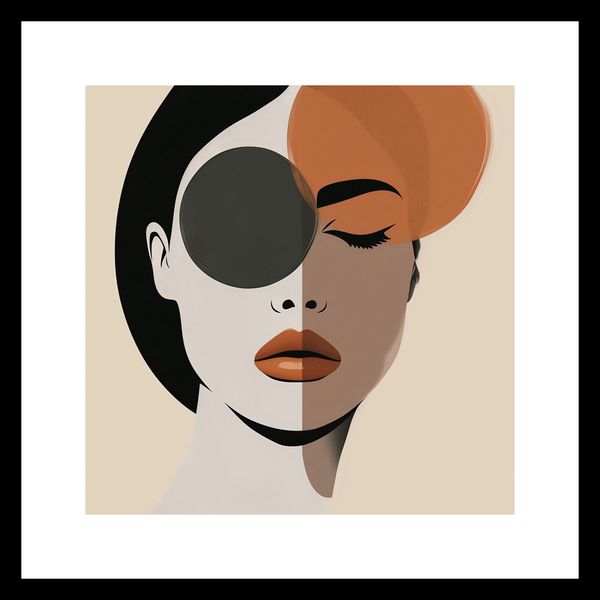 Plakat 20x20cm Dwie Strony Piękna zdjęcie 3