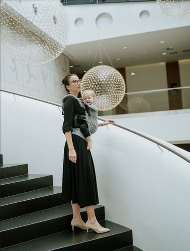 Nosidełko Kavka Multi-age: Owl Braid Linen Regulowane na Arena.pl