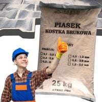 PIASEK KOSTKI BRUKOWEJ ZASYPKA FUGA KWARCOWY 25kg