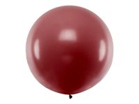 Balon okrągły, 36 cali, Pastel Burgundy [balon na hel]