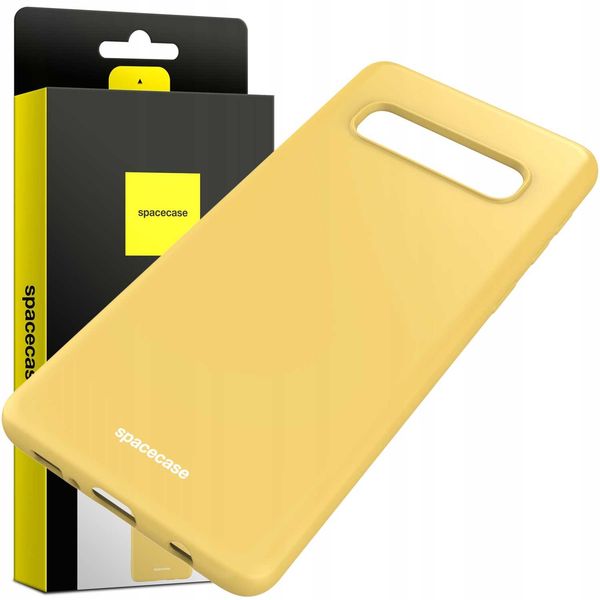 Spacecase Silicone Case Galaxy S10 Yellow zdjęcie 10
