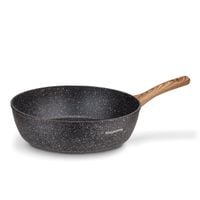 PATELNIA GRANITOWA GŁĘBOKA patelnia INDUKCJA 28cm Pescado