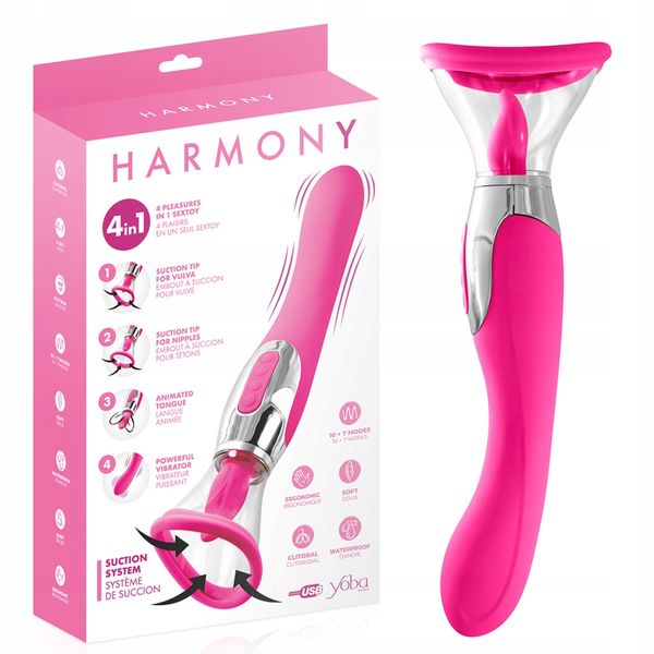 Wibrator 4w1. Nowoczesny, dwustronny, mocny. zdjęcie 2