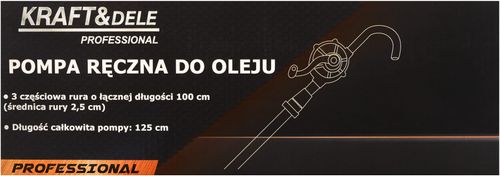 Pompa ręczna do oleju KD5127 na Arena.pl