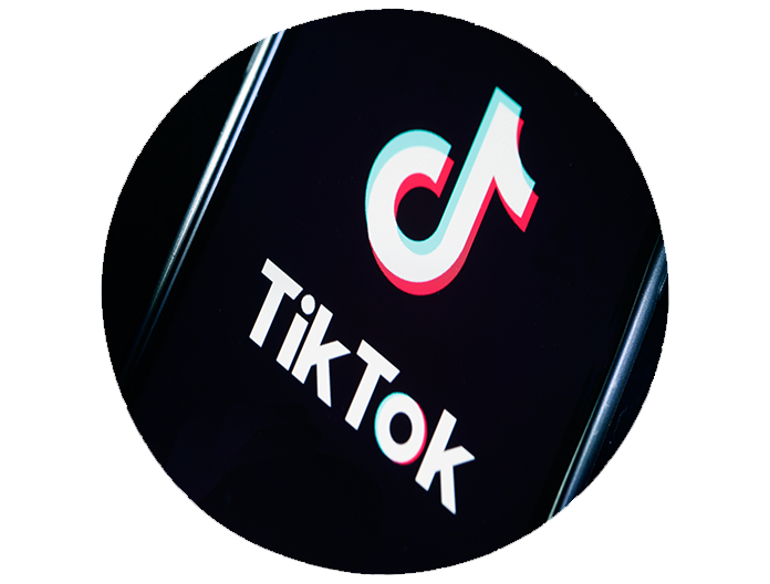 Opłatek na tort Tik Tok zdjęcie 1