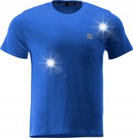 YATO KOSZULKA T-SHIRT BASIC NIEBIESKA BAWEŁNIANA 180g/m² ROZMIAR S