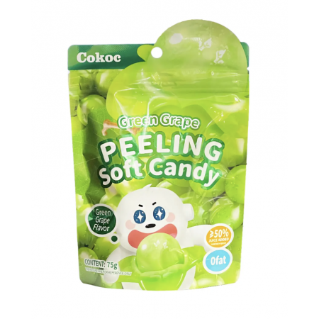Cokoc Green Grape Peeling Soft Candy zdjęcie 1
