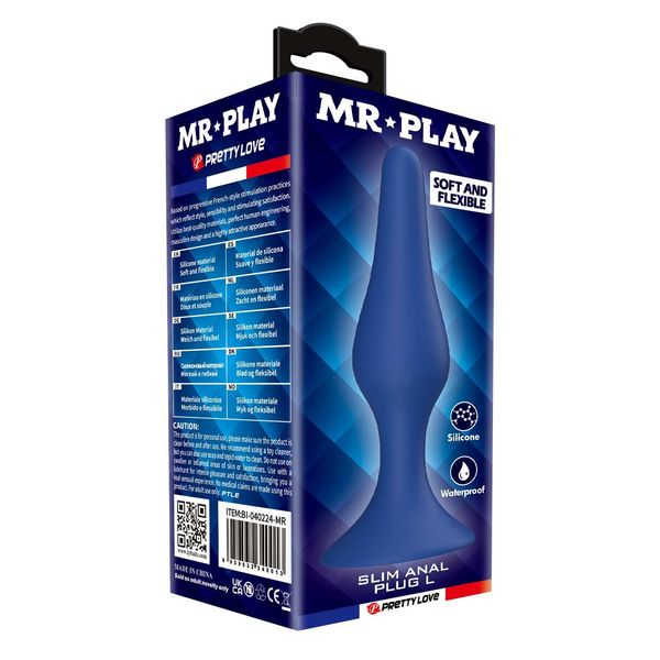 Mr. Play Slim Anal Plug L zdjęcie 8
