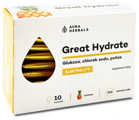 Aura Herbals Great Hydrate 10 saszetek o smaku ananasowym