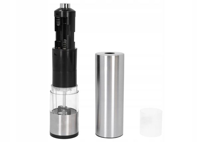 Elektryczny młynek do soli pieprzu stal nierdzewna zdjęcie 5