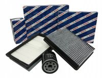 2X FILTRON ZESTAW FILTRÓW OPEL KARL 15-19 1.0 71KM 73KM 75KM