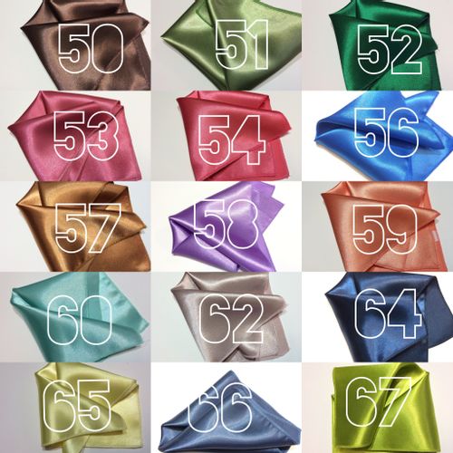 Poszetka satynowa niebieska, błękitna na Arena.pl