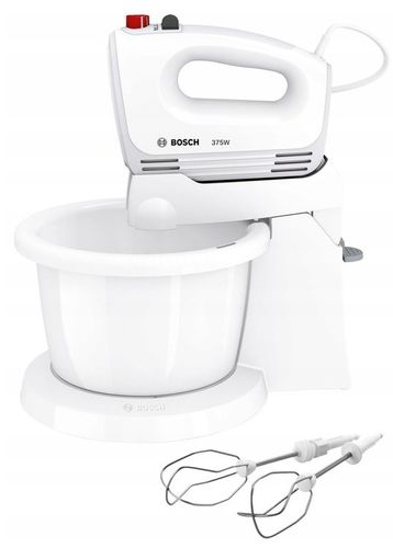BOSCH MIKSER RĘCZNY ROBOT KUCHENNY z MISĄ MQWPL2000 375W +WIDELCZYKI CIASTA na Arena.pl