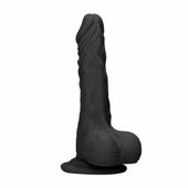 Dildo Z Jądrami 25 Cm Czarne