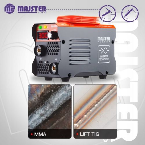 SPAWARKA inwerterowa inwertorowa MMA TIG IGBT LCD Majster Polska na Arena.pl