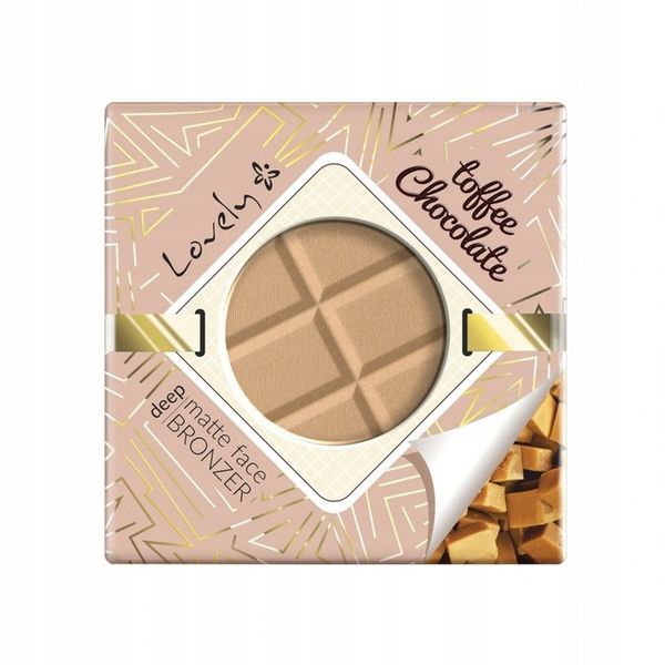 LOVELY Toffee Chocolate Bronzer matowy czekolada zdjęcie 1