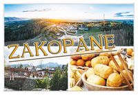 Zakopane oscypek - magnes szklany