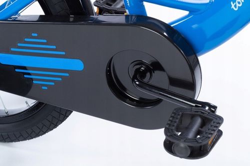 rower rowerek TOMABIKE 14 cali M koszyk torpedo prowadnik L niebieski 2025 na Arena.pl