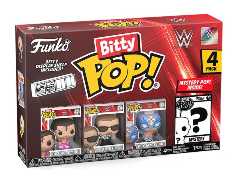 Funko Bitty POP! WWE Razor Ramon 2cm 4pak zdjęcie 1