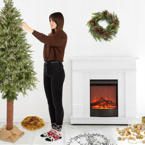 WIANEK ŚWIĄTECZNY STROIK NA DRZWI STÓŁ WIENIEC OZDOBA PREMIUM ŚWIĘTA 45 cm na Arena.pl