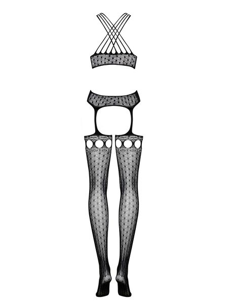 Bodystocking G313 Czarne S/M/L zdjęcie 5