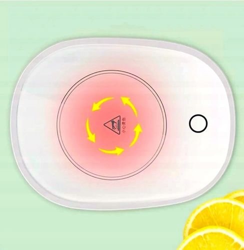 PODGRZEWACZ ELEKTRYCZNY DO NAPOJÓW PODSTAWKA DO PRACY DO HERBATY KAWY MLEKA na Arena.pl