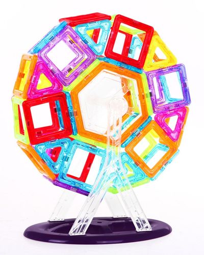 Klocki Magnetyczne Zestaw 86 Elementów na Arena.pl