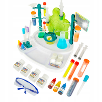 Wielkie Laboratorium Chemiczne Mały Chemik Zestaw Naukowy Wybuch Piany