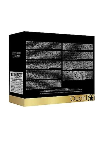 acrylic goldchip butt plug set - gold na Arena.pl