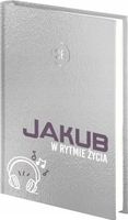 PLANER Z TWOIM NAPISEM tygodniowy KALENDARZ KSIĄŻKOWY A4 złoty srebrny 2026