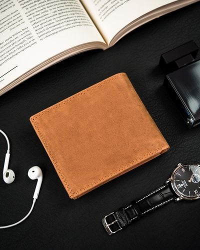 skórzany portfel męski na dowód rejestracyjny - peterson na Arena.pl