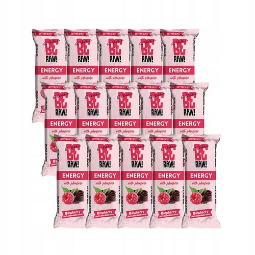 Baton energetyczny BeRAW Energy Raspberry Chocolate malinowy fit na Arena.pl