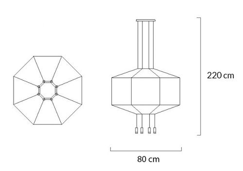 Lampa wisząca flusso 8 na Arena.pl