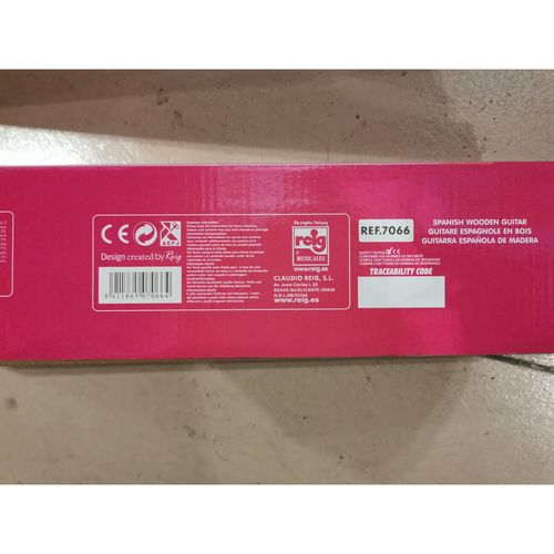 Gitara Dziecięca Reig REIG7066 Różowy na Arena.pl