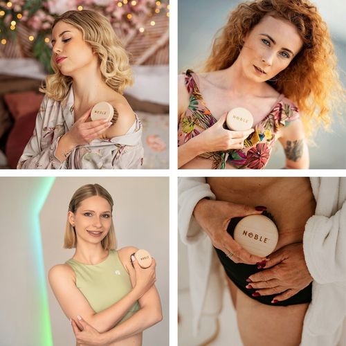 Szczotki Do Masażu Na Sucho 3x Szczotka Do Ciała Biustu i Twarzy Noble na Arena.pl