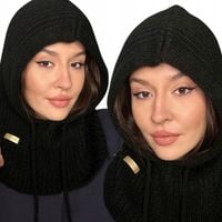 BALACLAVA CZAPKA KAPTUR KOMINIARKA GOLF UNISEKS CIEPŁY POLSKI VIRAL K