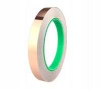 Taśma z FOLII MIEDZIANEJ Samoprzylepna NA ŚLIMAKI 10mm x 20m