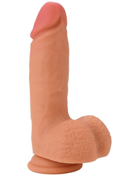 Realistic Dildo Liquid Silicone 16 Cm zdjęcie 6